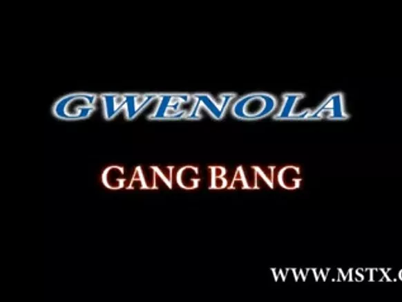 Amateur kudanganya katika gangbang mkundu.